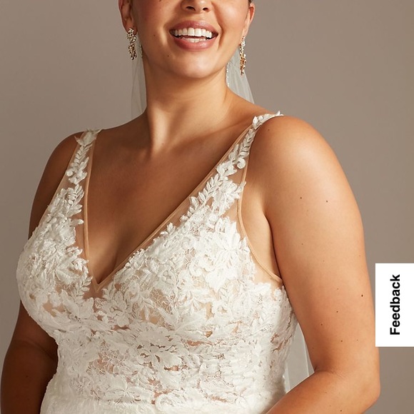 Melissa Sweet Plus Size Wedding Dress. 👰‍♂️ - Picture 2 of 6